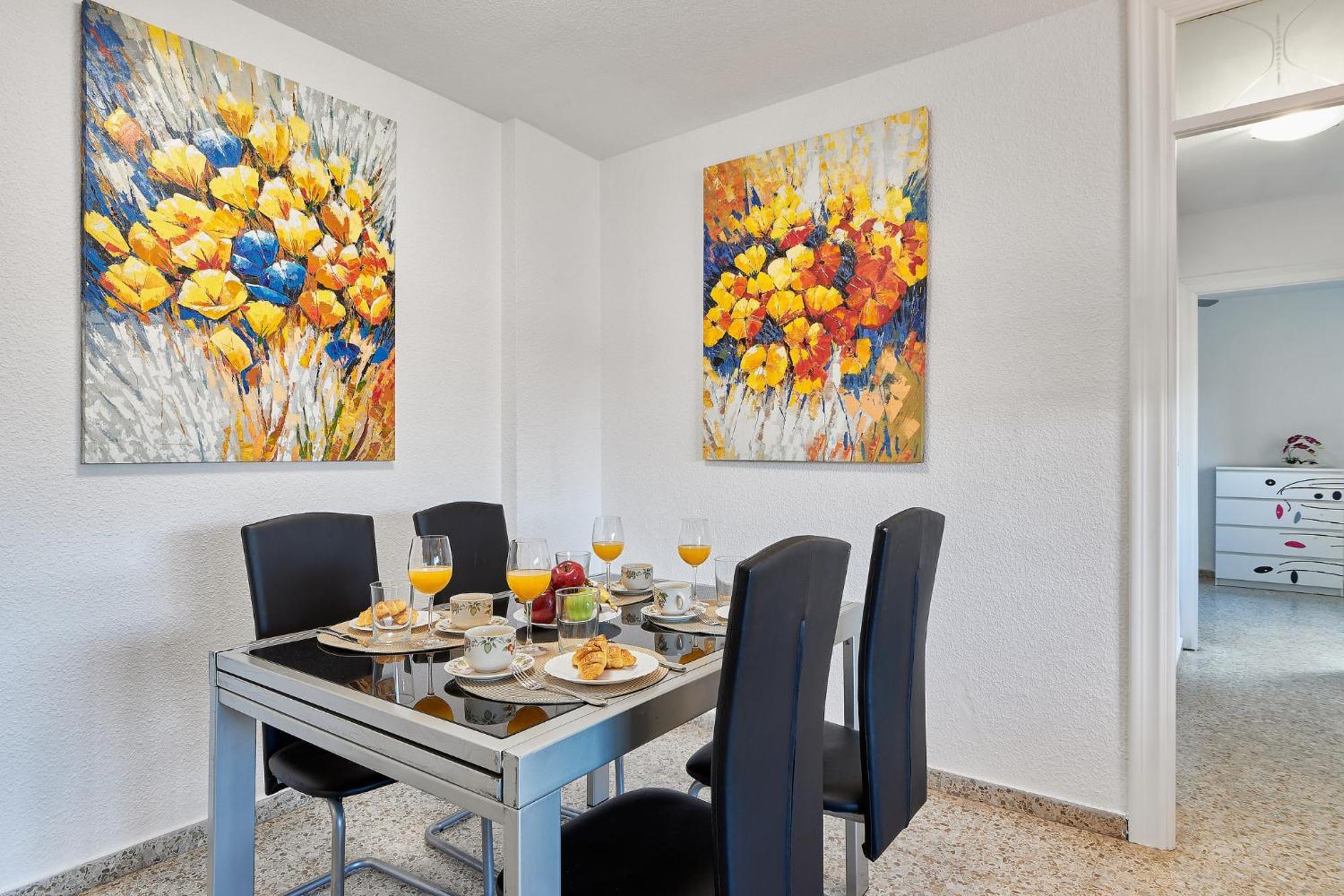 Luminoso Apartamento/ 5 Minutos De La Playa มาลากา ภายนอก รูปภาพ