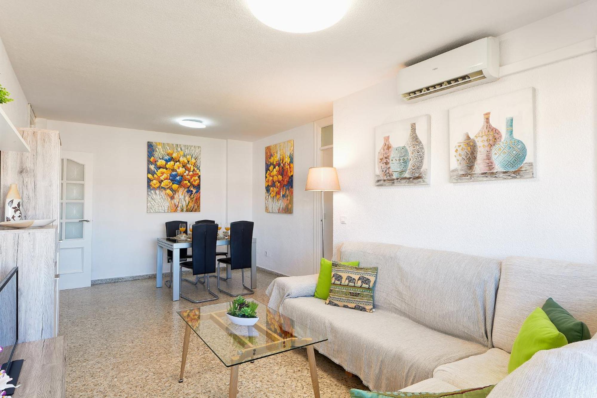 Luminoso Apartamento/ 5 Minutos De La Playa มาลากา ภายนอก รูปภาพ